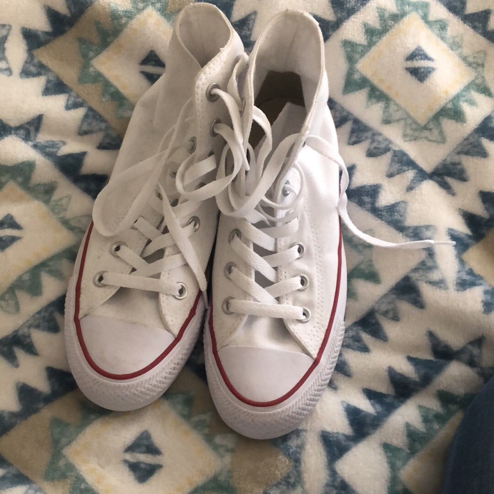 White high top converse